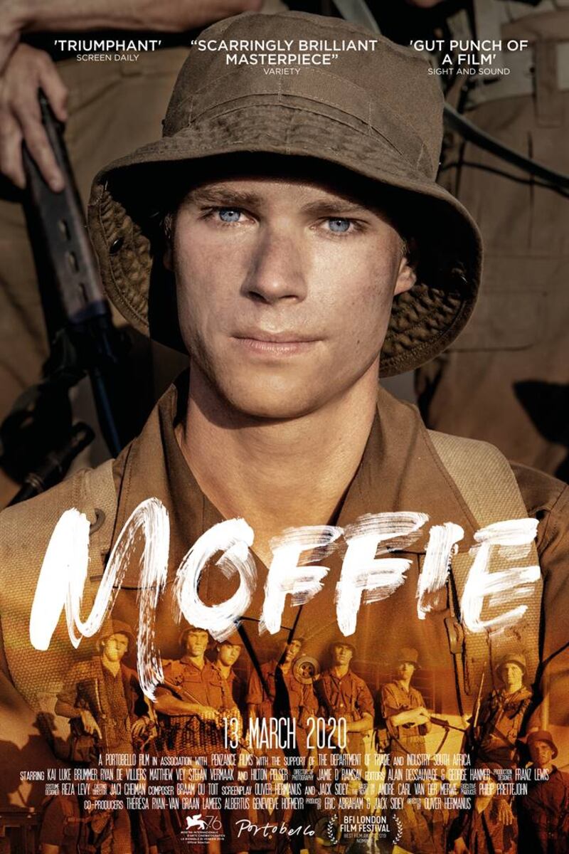 Die rolprentplakkaat van ‘Moffie'.