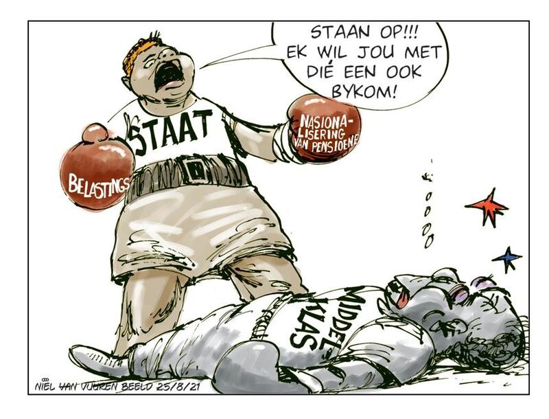Spotprent: 25 Augustus 2021